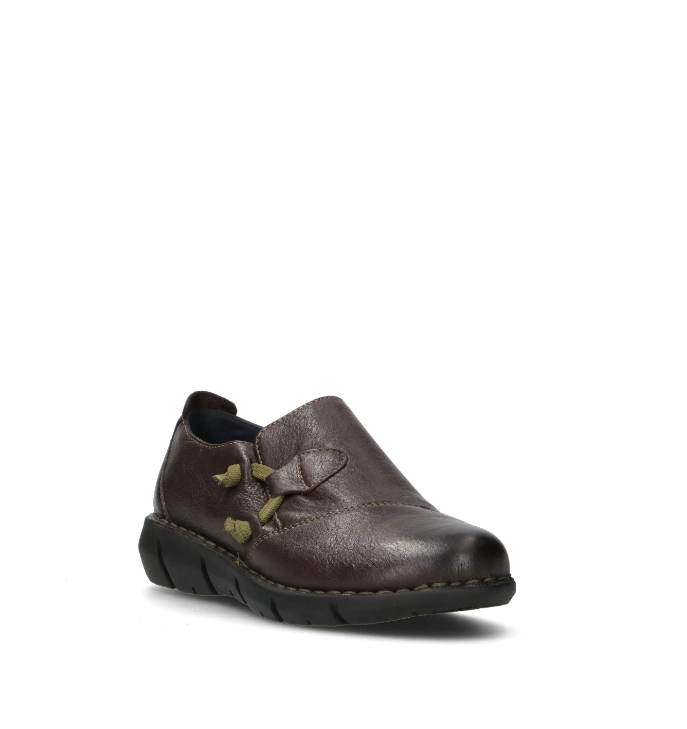 GRAFIA Stringata donna marrone in pelle