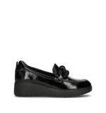 GRAFIA Mocassino donna nero in pelle