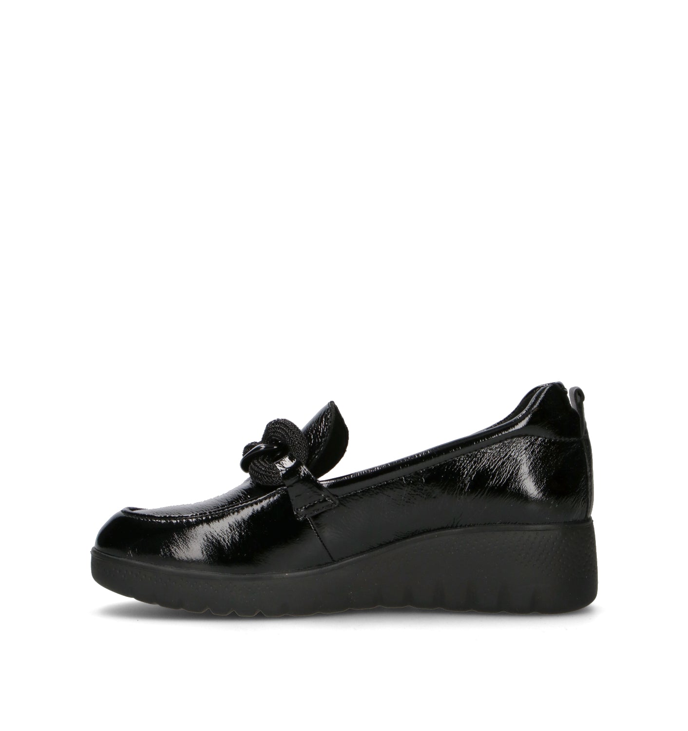 GRAFIA Mocassino donna nero in pelle