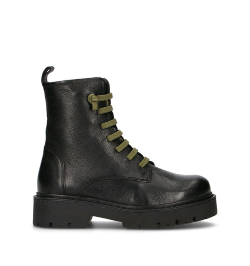 GRAFIA Anfibio donna nero in pelle