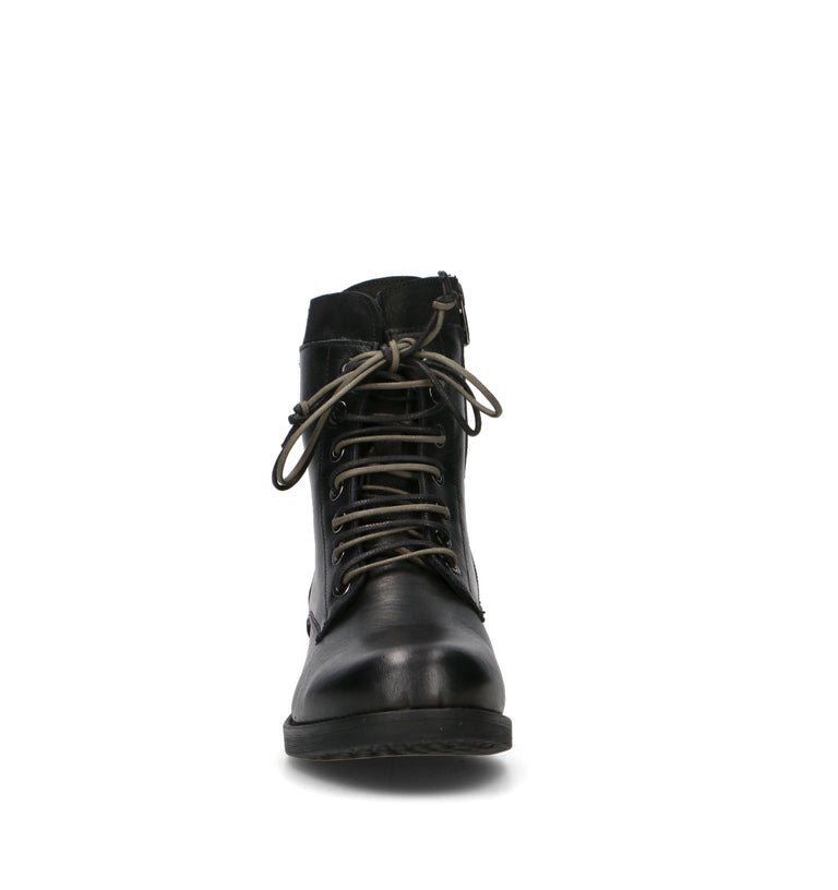 GRAFIA Polacco donna nero in pelle