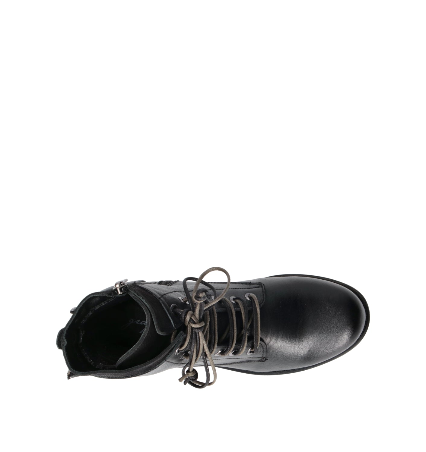 GRAFIA Polacco donna nero in pelle