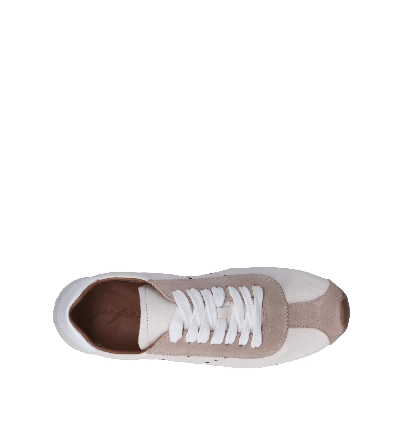 GRAFIA Sneaker donna bianca in pelle