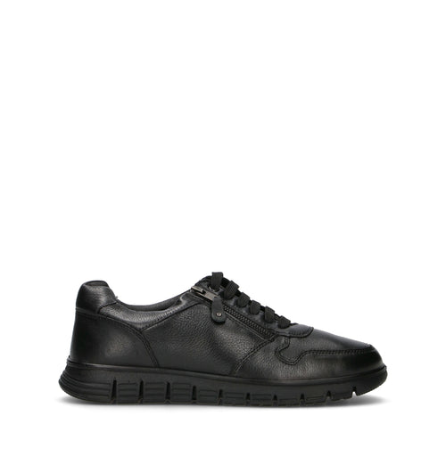 GRAFIA Sneaker uomo nera in pelle