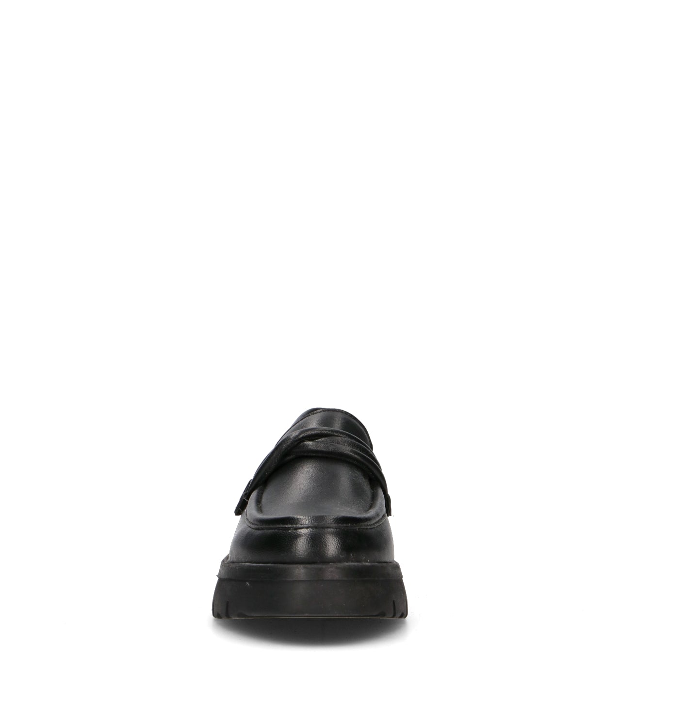 GRAFIA Mocassino donna nero in pelle