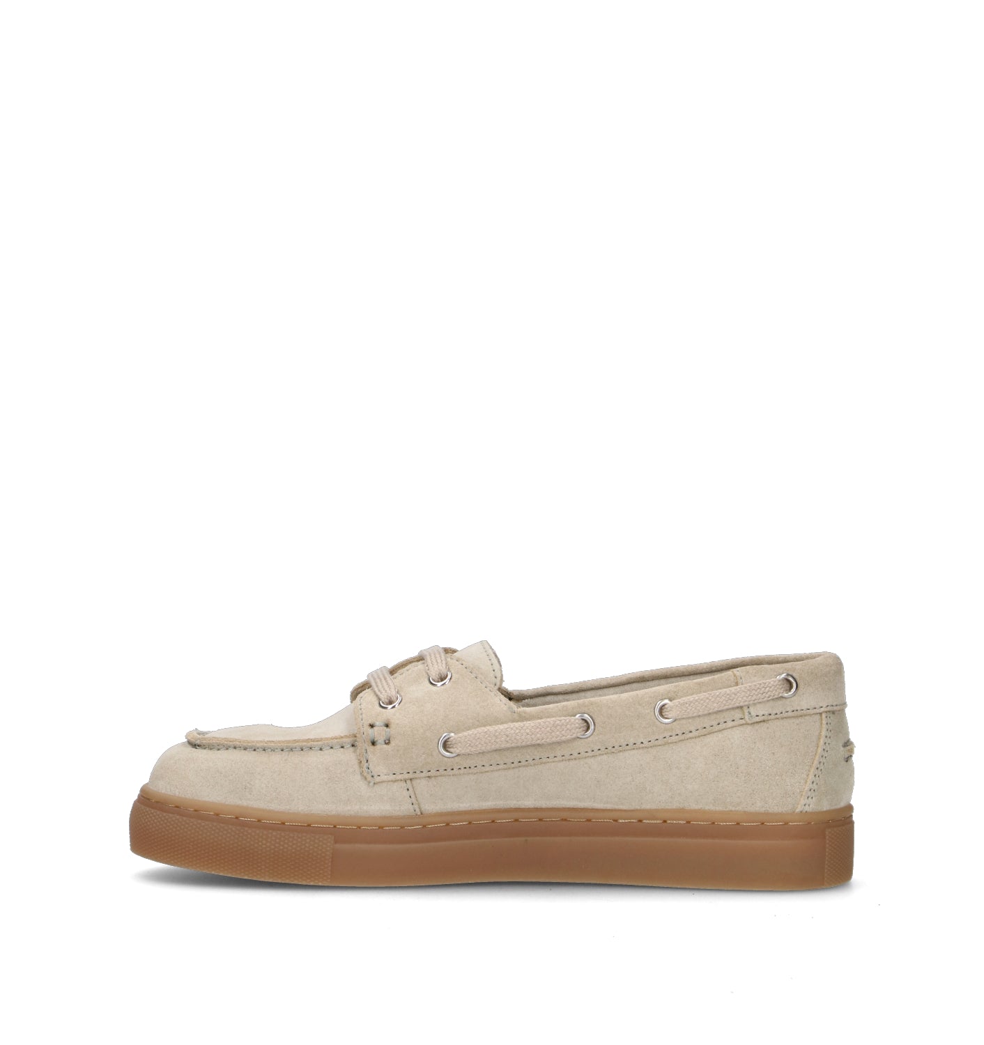 GRAFIA Scarpa barca uomo ghiaccio in suede