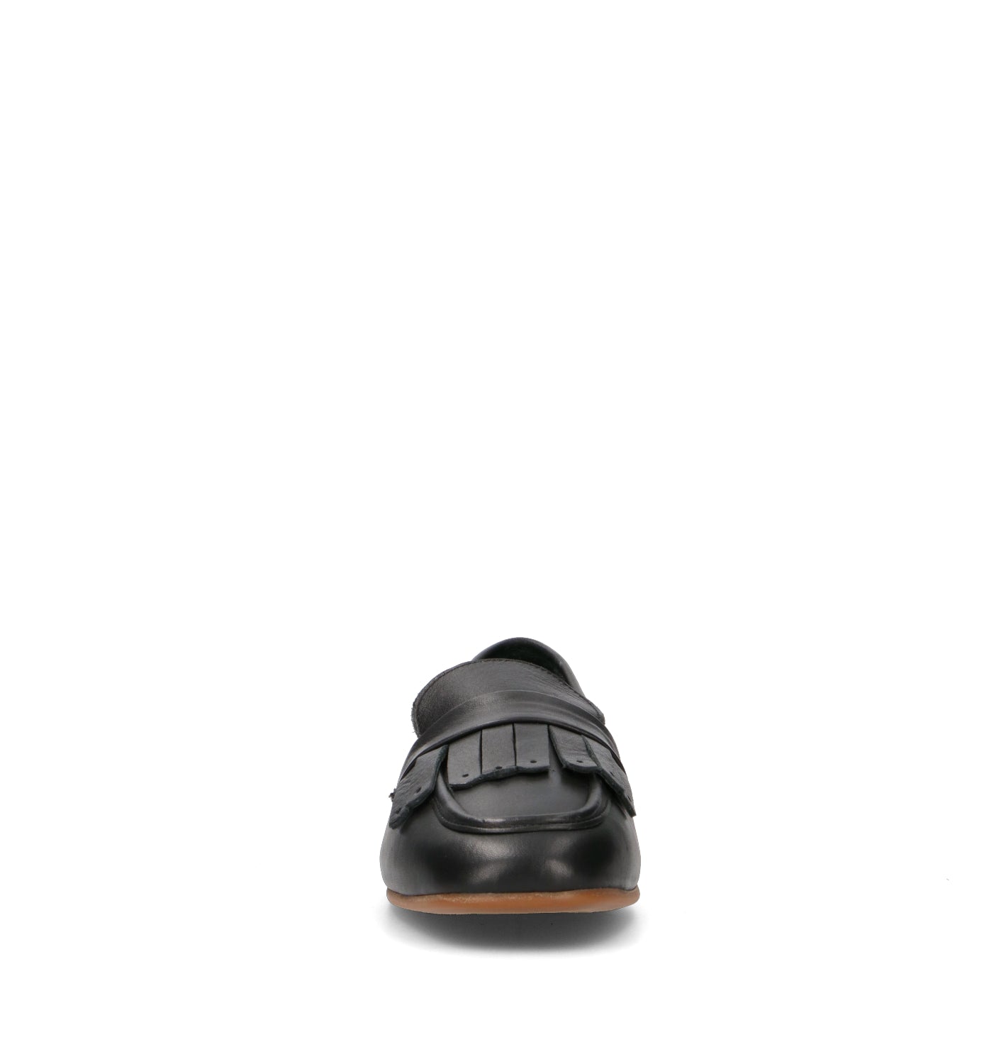 GRAFIA Mocassino donna nero in pelle