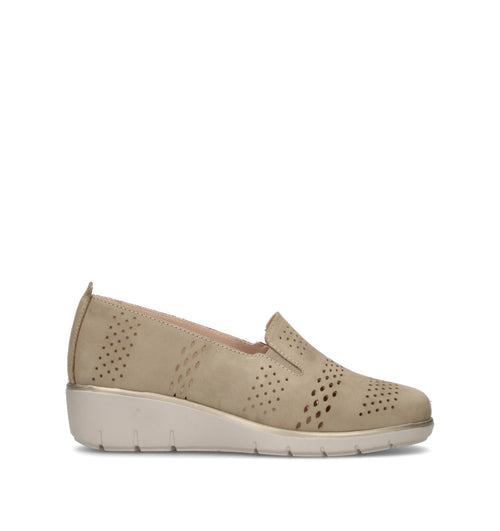 GRAFIA Scarpa comfort donna grigia in pelle