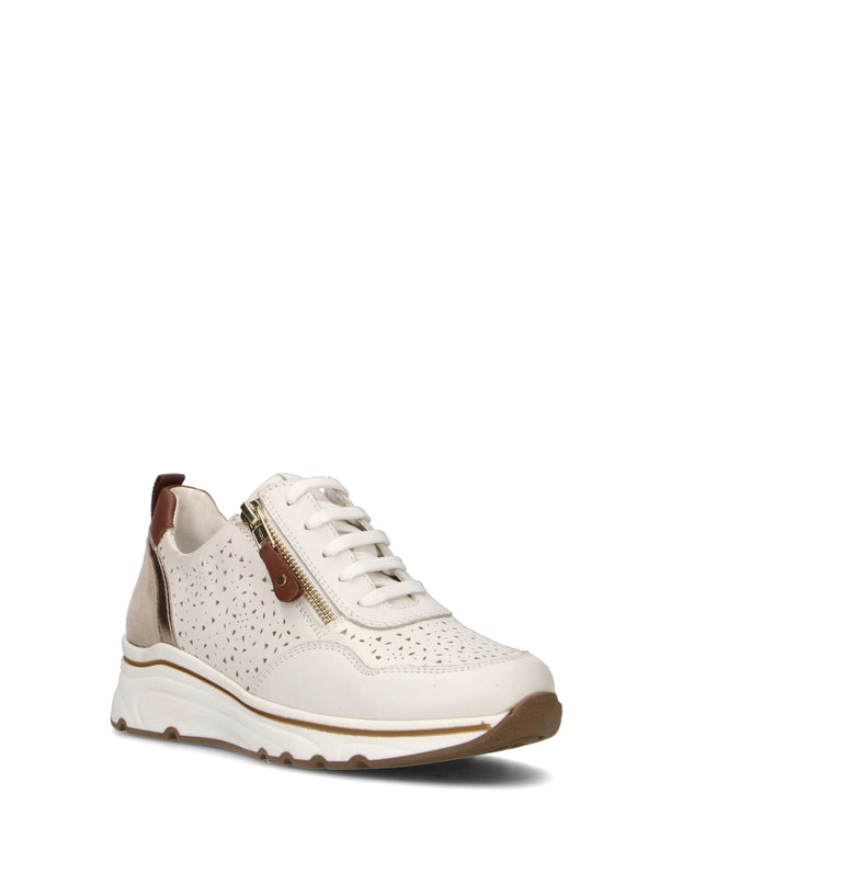 GRAFIA Sneaker donna bianca in pelle