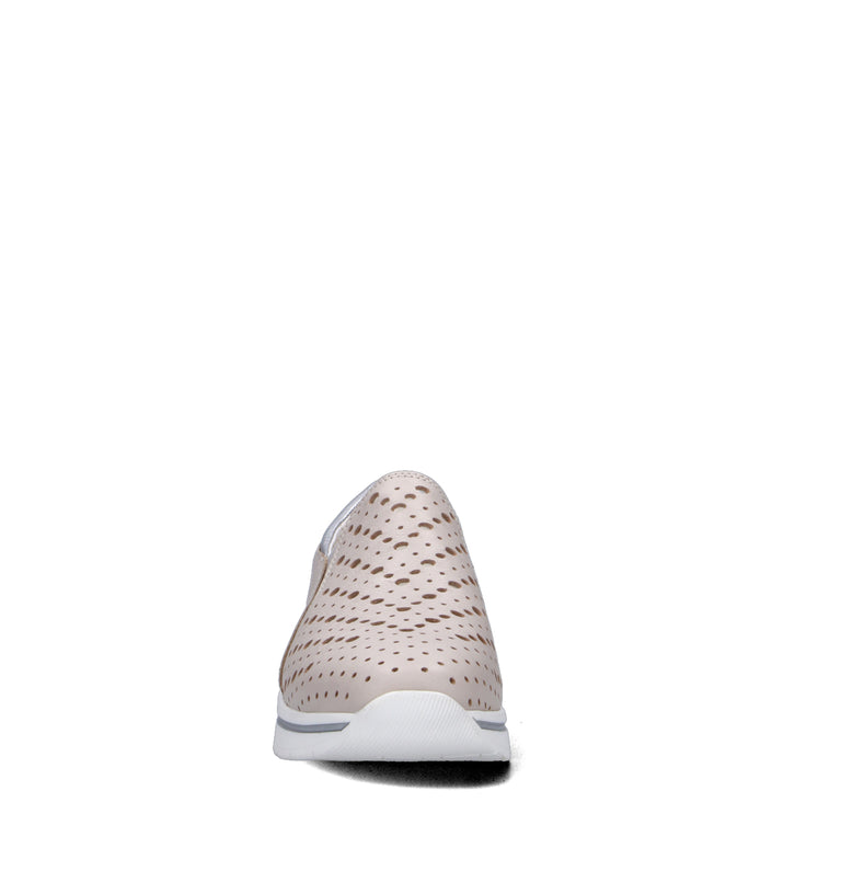 GRAFIA Scarpa comfort donna panna in pelle