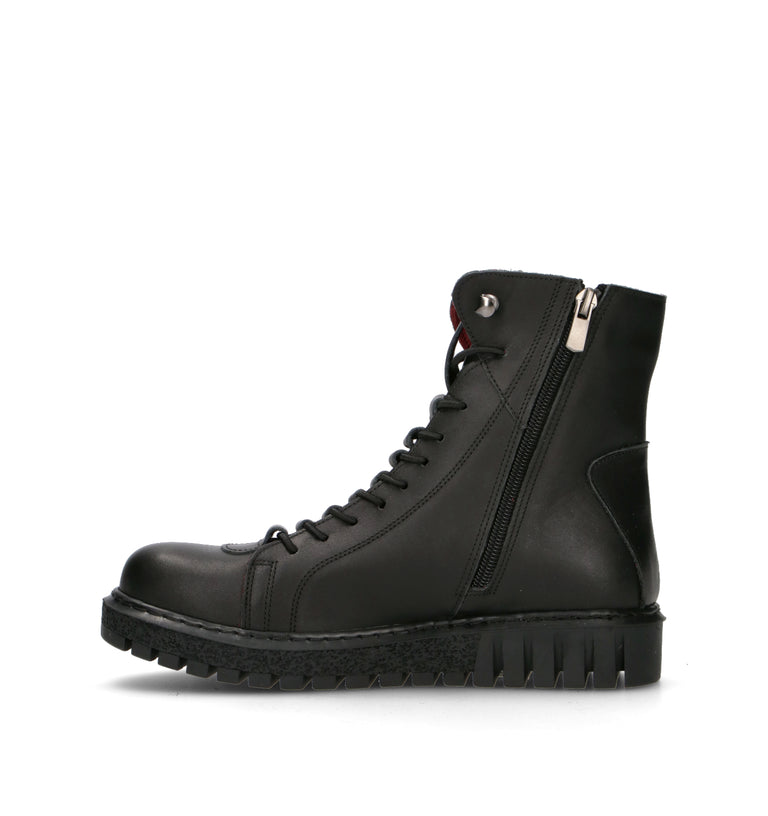 GRAFIA Polacco donna nero in pelle