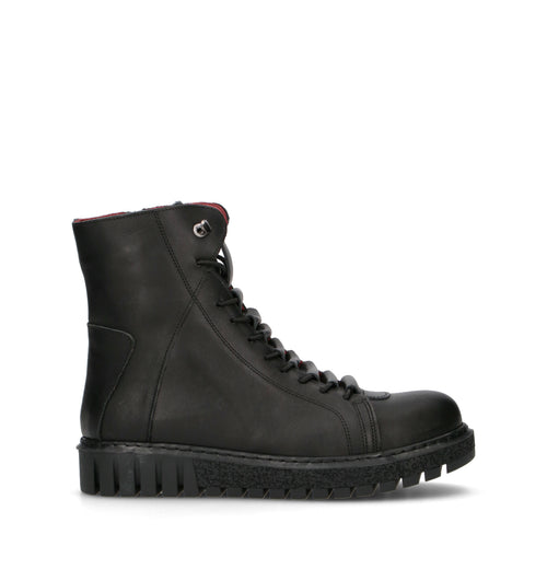 GRAFIA Polacco donna nero in pelle