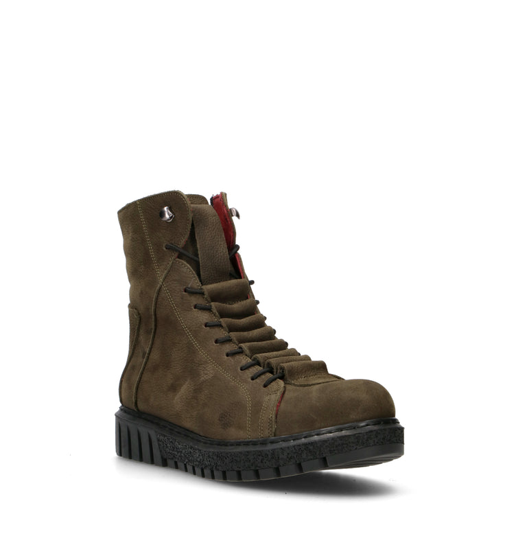 GRAFIA Polacco donna oliva in nabuk