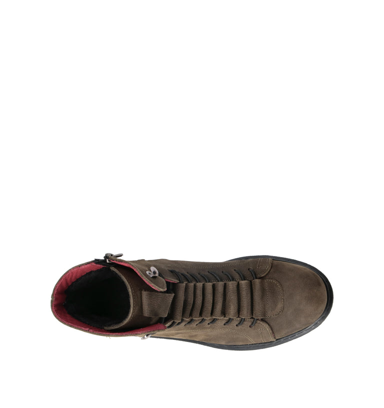 GRAFIA Polacco donna oliva in nabuk