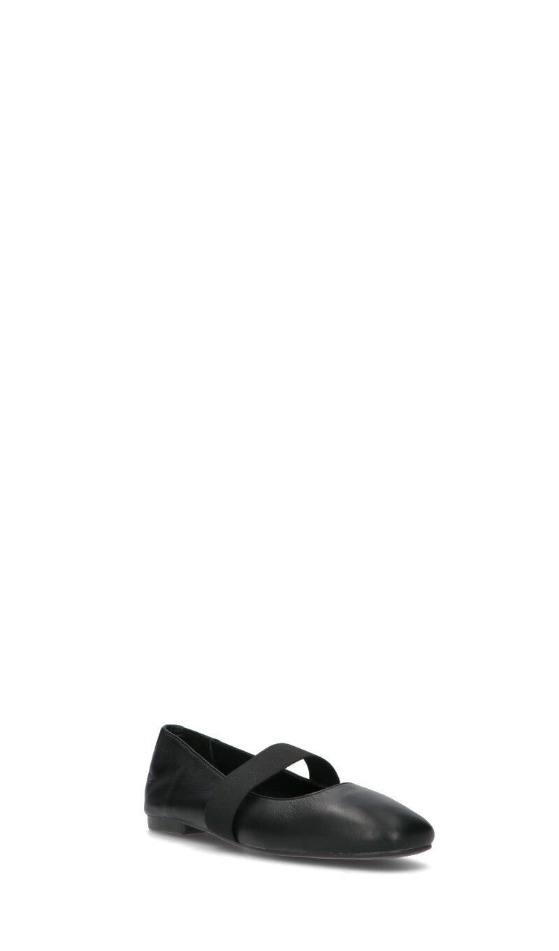 GRAFIA Ballerina donna nera in pelle