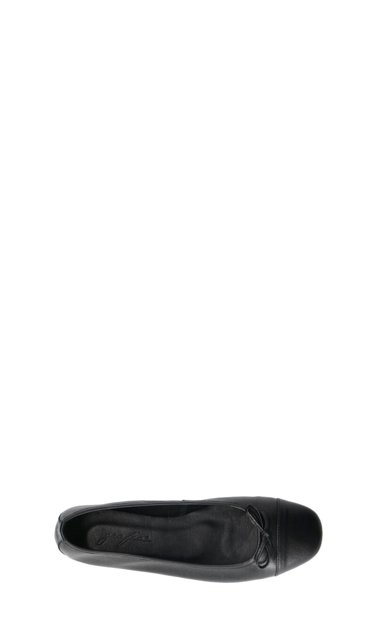 GRAFIA Ballerina donna nera in pelle