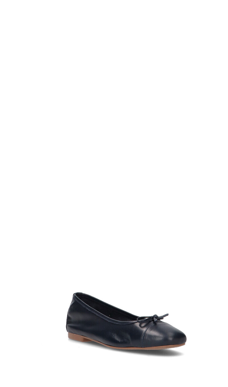 GRAFIA Ballerina donna blu in pelle