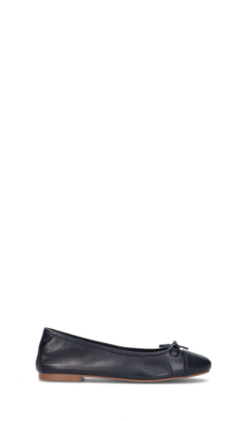 GRAFIA Ballerina donna blu in pelle