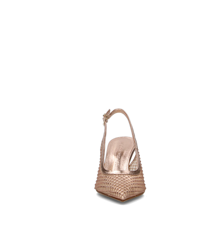 SERGIO LEVANTESI Slingback donna rose gold