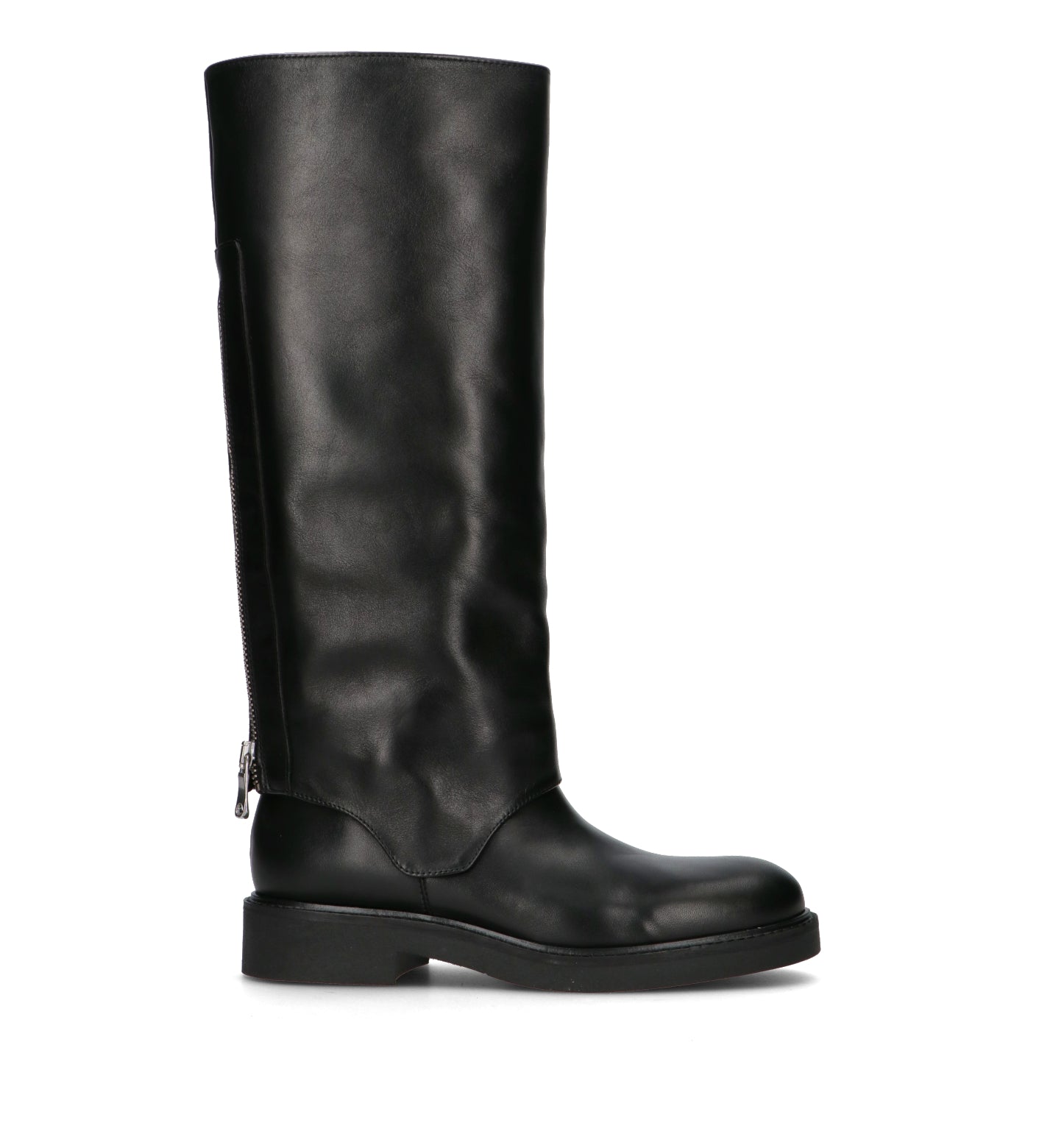 PHIL MELVIS Stivale donna nero in pelle