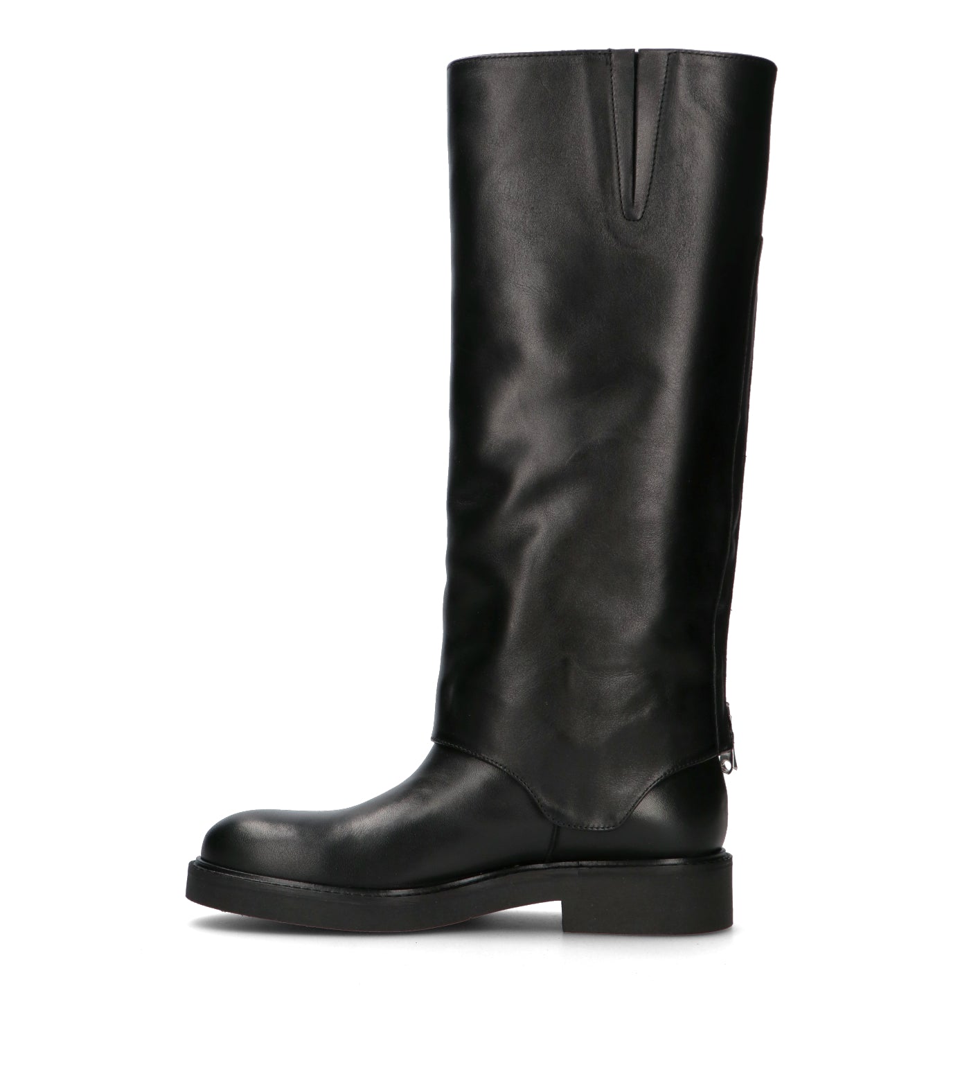 PHIL MELVIS Stivale donna nero in pelle