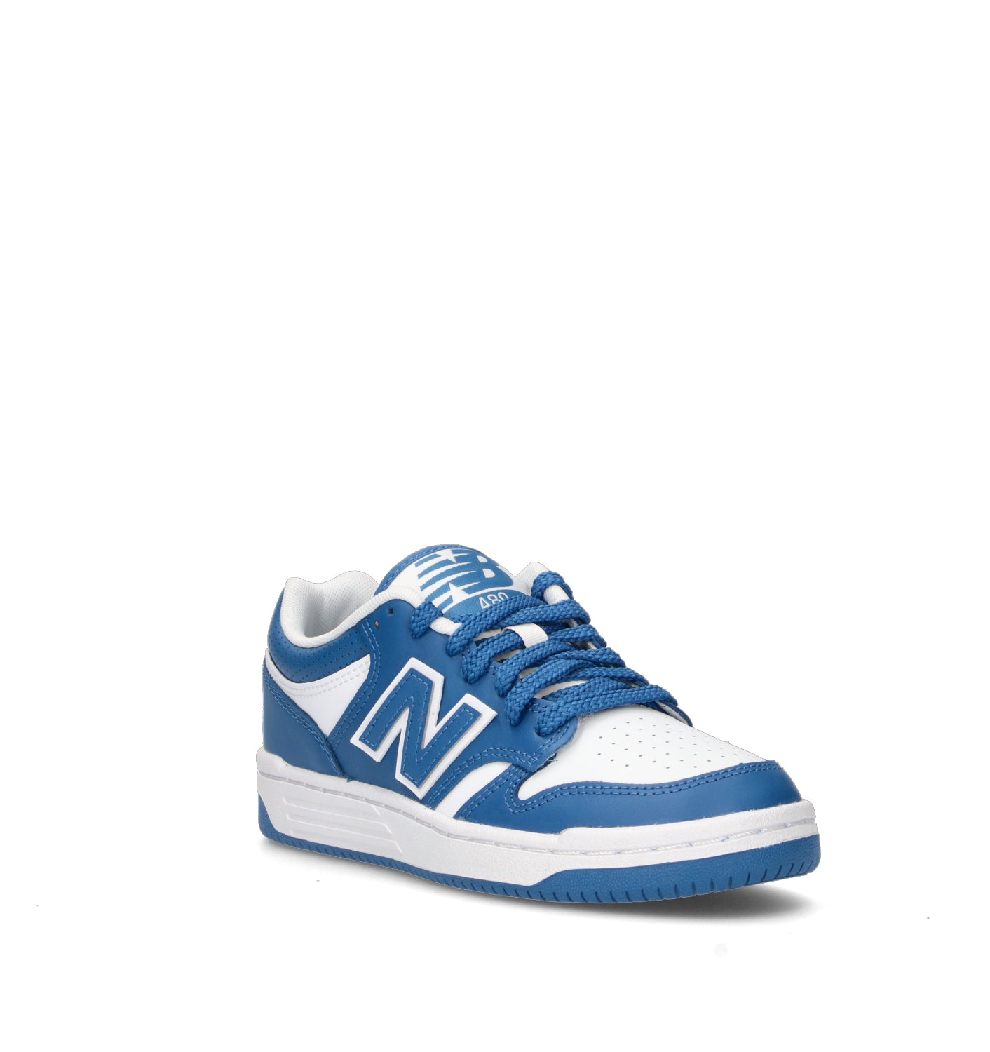 NEW BALANCE 480 Sneaker ragazzo blu/bianca