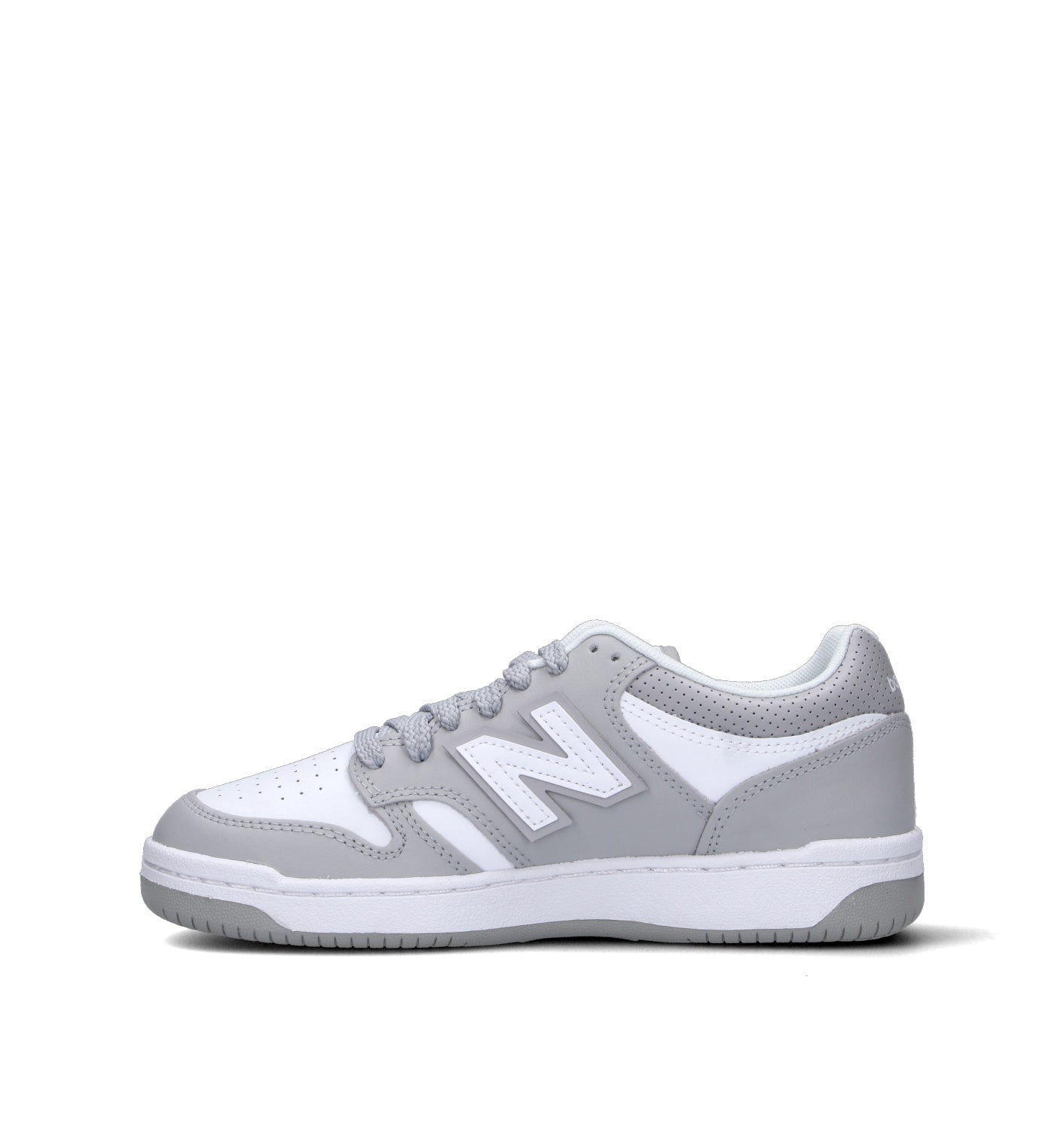 NEW BALANCE 480 Sneaker ragazzo grigia/bianca