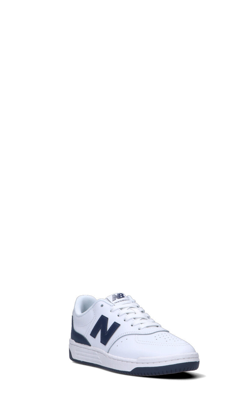NEW BALANCE Sneaker ragazzo/a bianca in pelle
