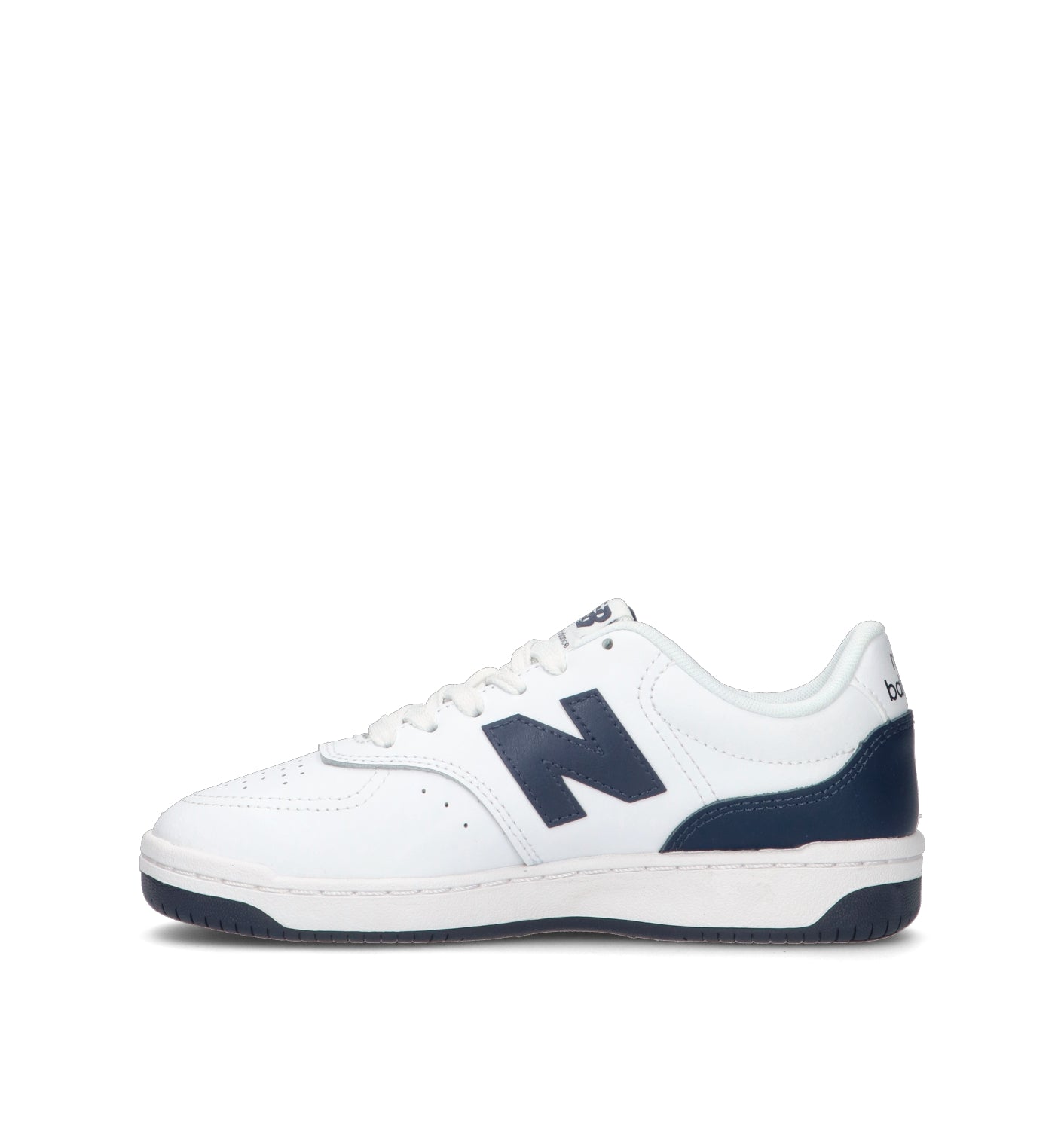 NEW BALANCE Sneaker ragazzo/a bianca in pelle