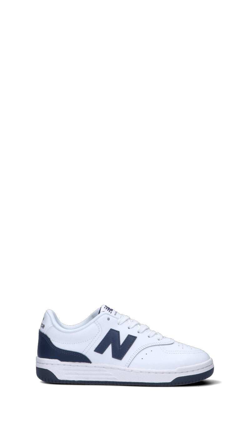 NEW BALANCE Sneaker ragazzo/a bianca in pelle