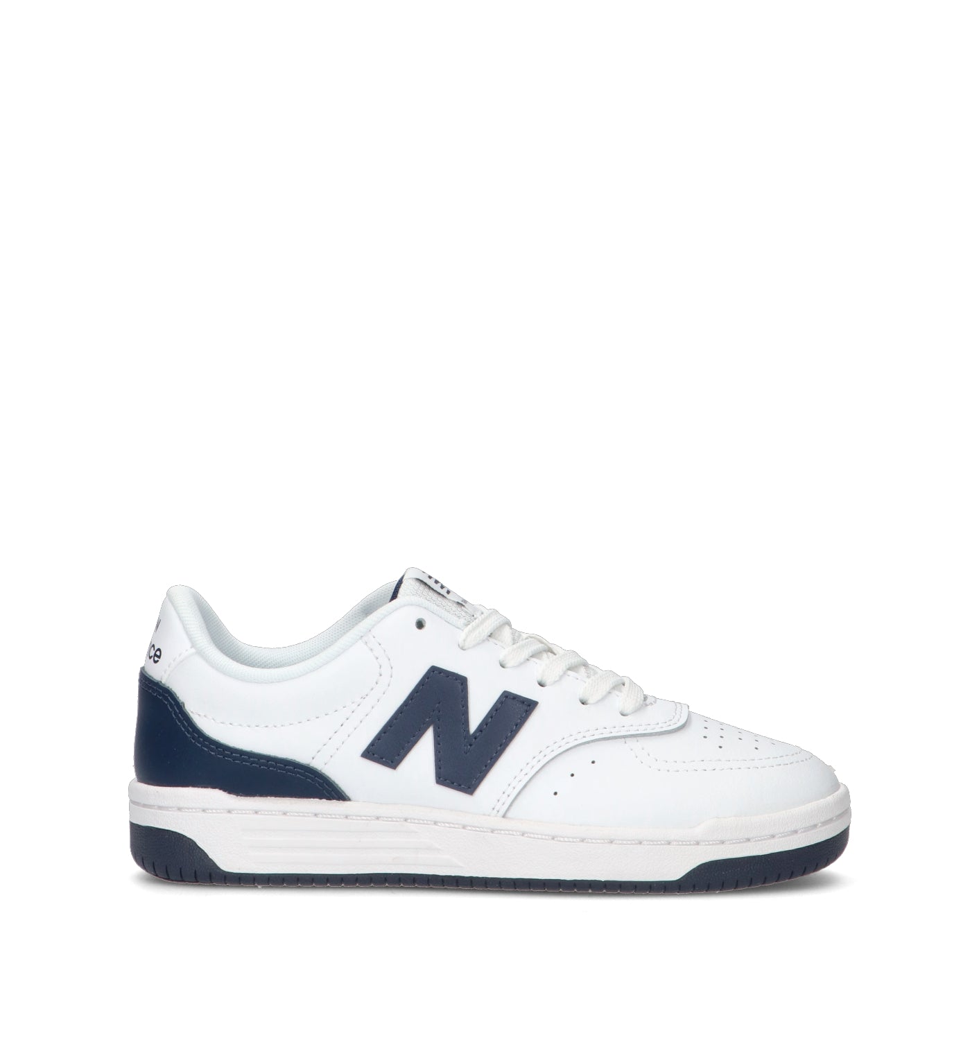 NEW BALANCE Sneaker ragazzo/a bianca in pelle