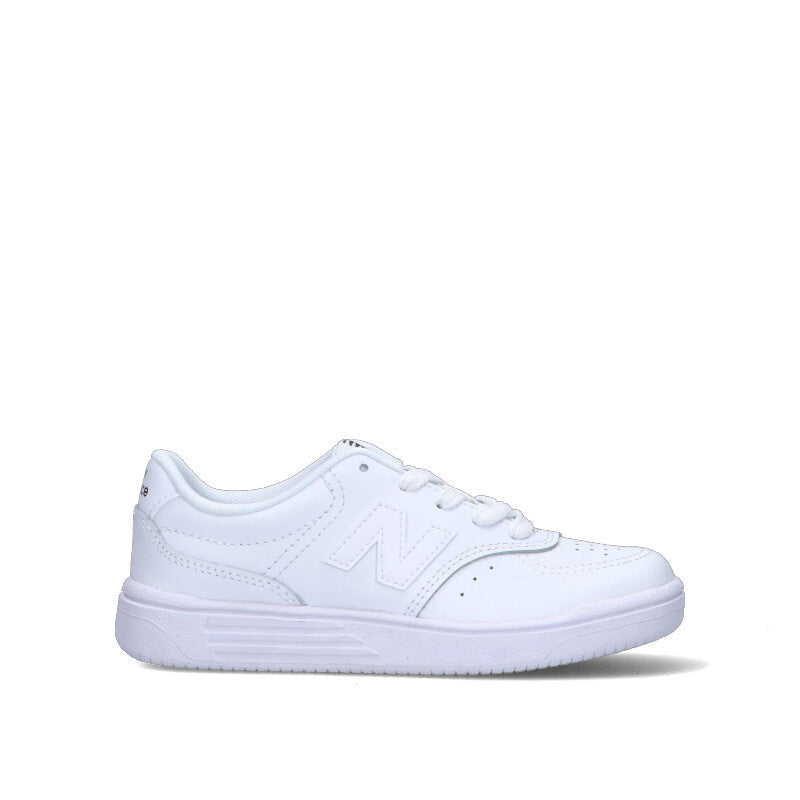 NEW BALANCE Sneaker ragazzo/a bianca in pelle