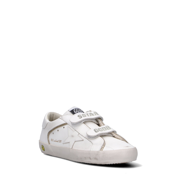 GOLDEN GOOSE OLD SCHOOL DOUBLE QUARTER WITH LIST Sneaker ragazza