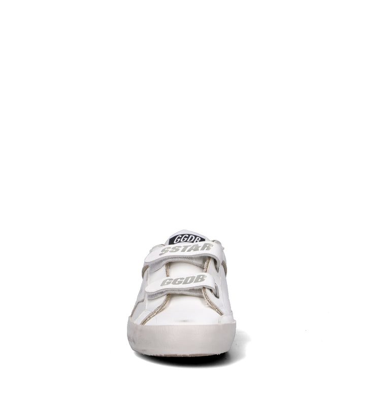 GOLDEN GOOSE OLD SCHOOL DOUBLE QUARTER WITH LIST Sneaker ragazza