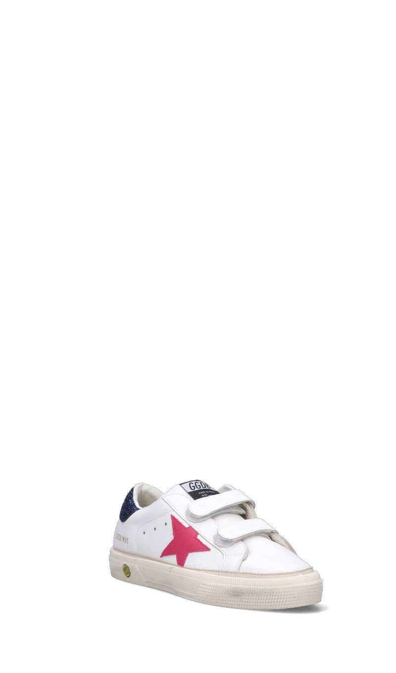 GOLDEN GOOSE Sneaker ragazza bianca in pelle