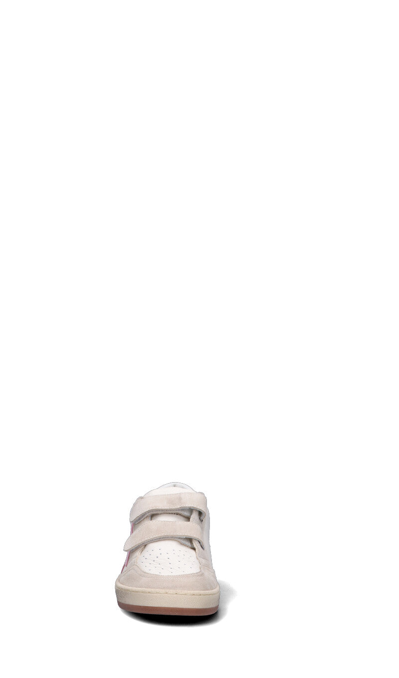 GOLDEN GOOSE - BALL STAR STRAP Sneaker ragazza bianca in pelle