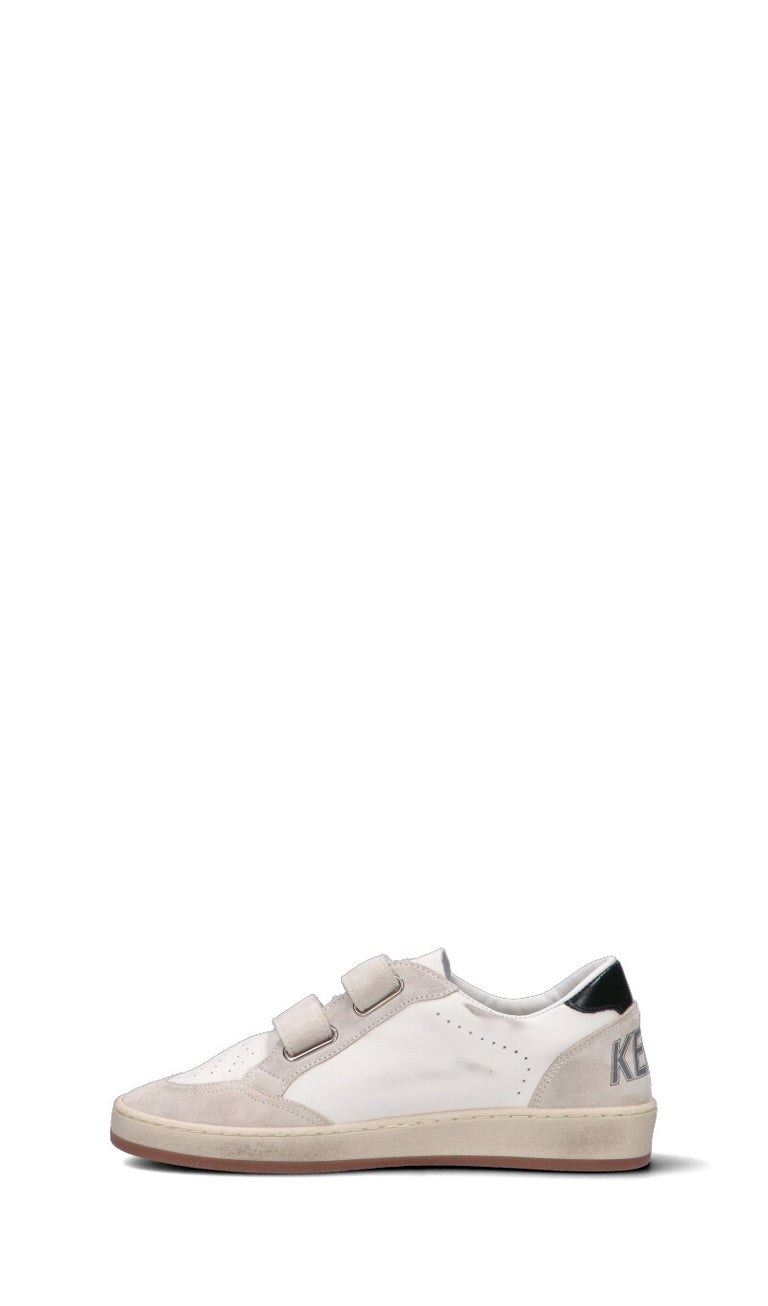 GOLDEN GOOSE - BALL STAR STRAP Sneaker ragazza bianca in pelle