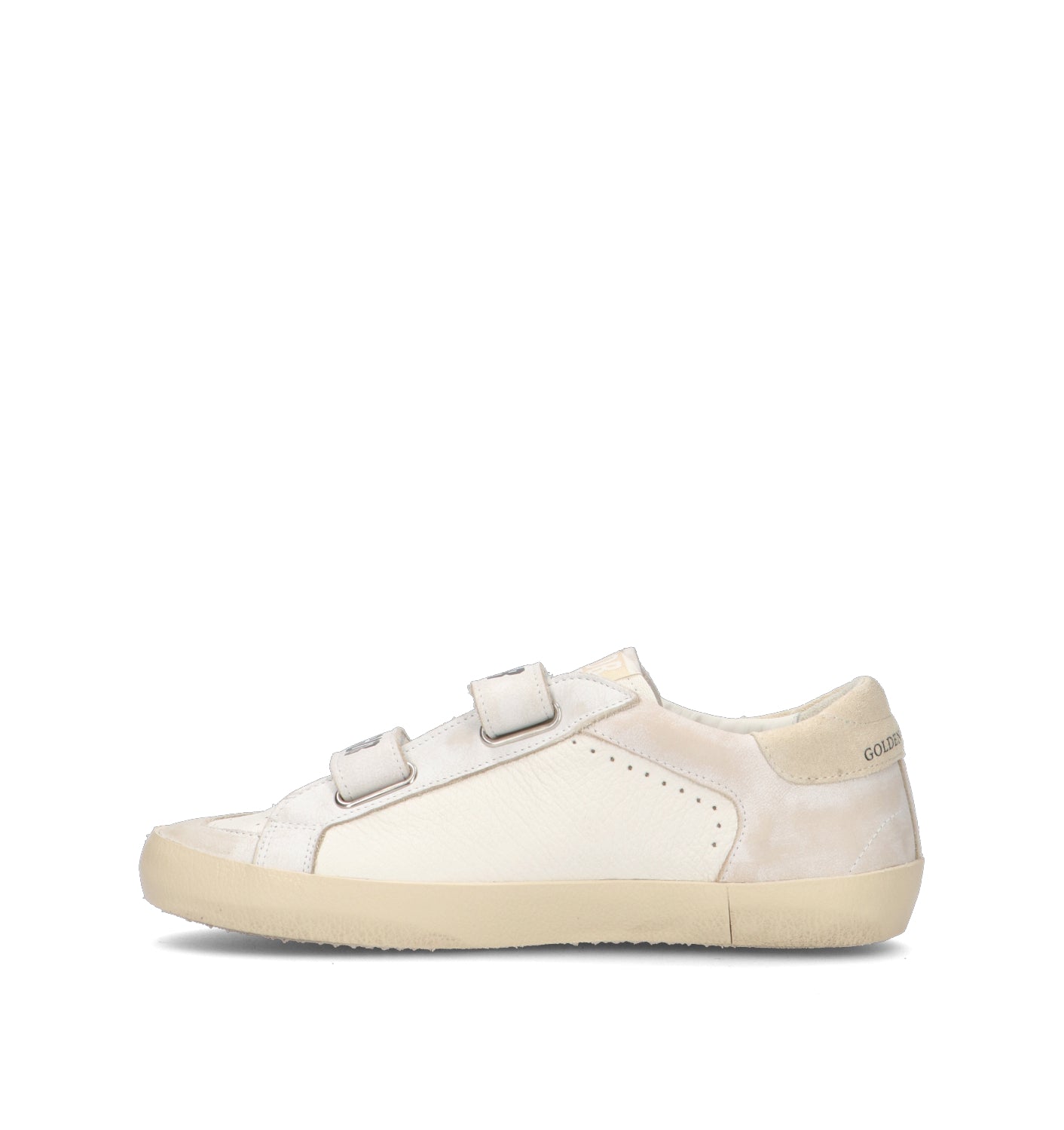 GOLDEN GOOSE OLD SCHOOL DOUBLE QUARTER AND SMOR Sneaker ragazza bianca