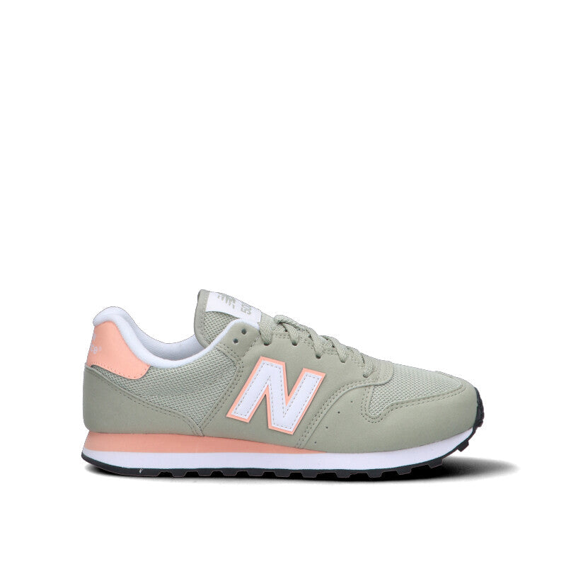 NEW BALANCE Sneaker donna verde/salmone