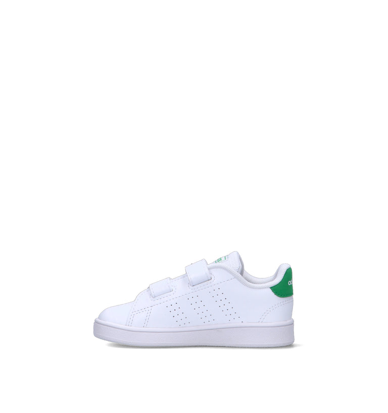ADIDAS ADVANTAGE CF I Sneaker bimbo bianca/verde