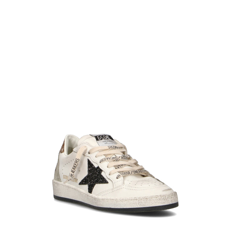 GOLDEN GOOSE BALL STAR Sneaker donna bianca