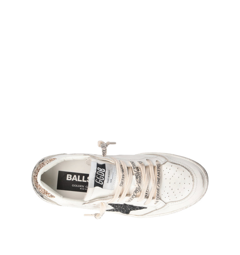GOLDEN GOOSE BALL STAR Sneaker donna bianca
