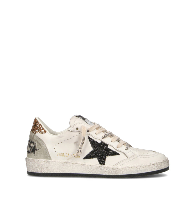 GOLDEN GOOSE BALL STAR Sneaker donna bianca