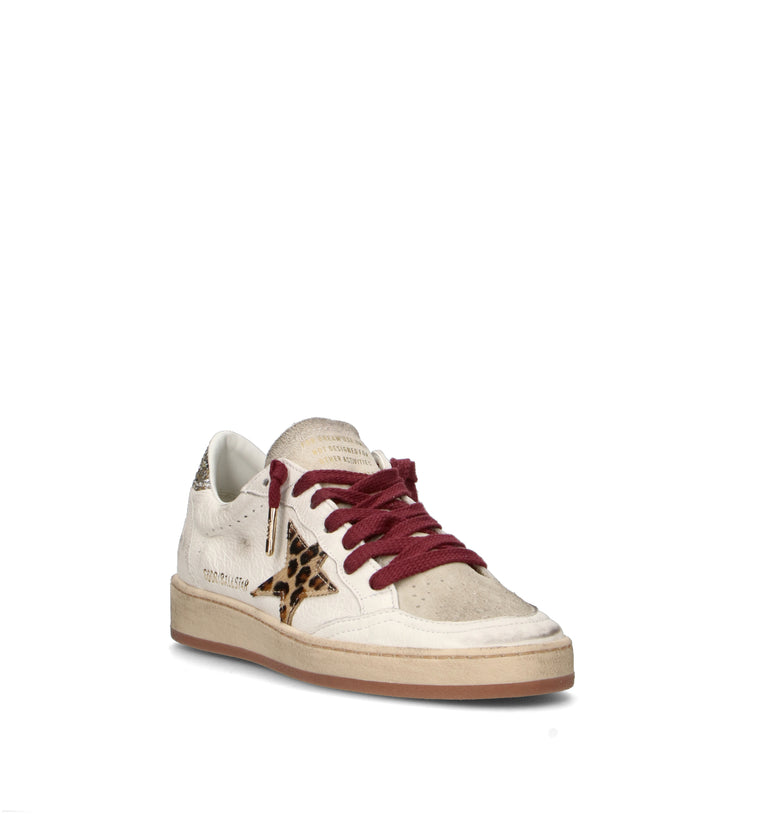 GOLDEN GOOSE BALL STAR Sneaker donna bianca