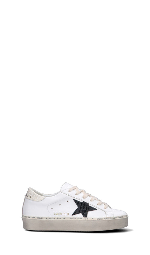 GOLDEN GOOSE HI STAR Sneaker donna bianca in pelle