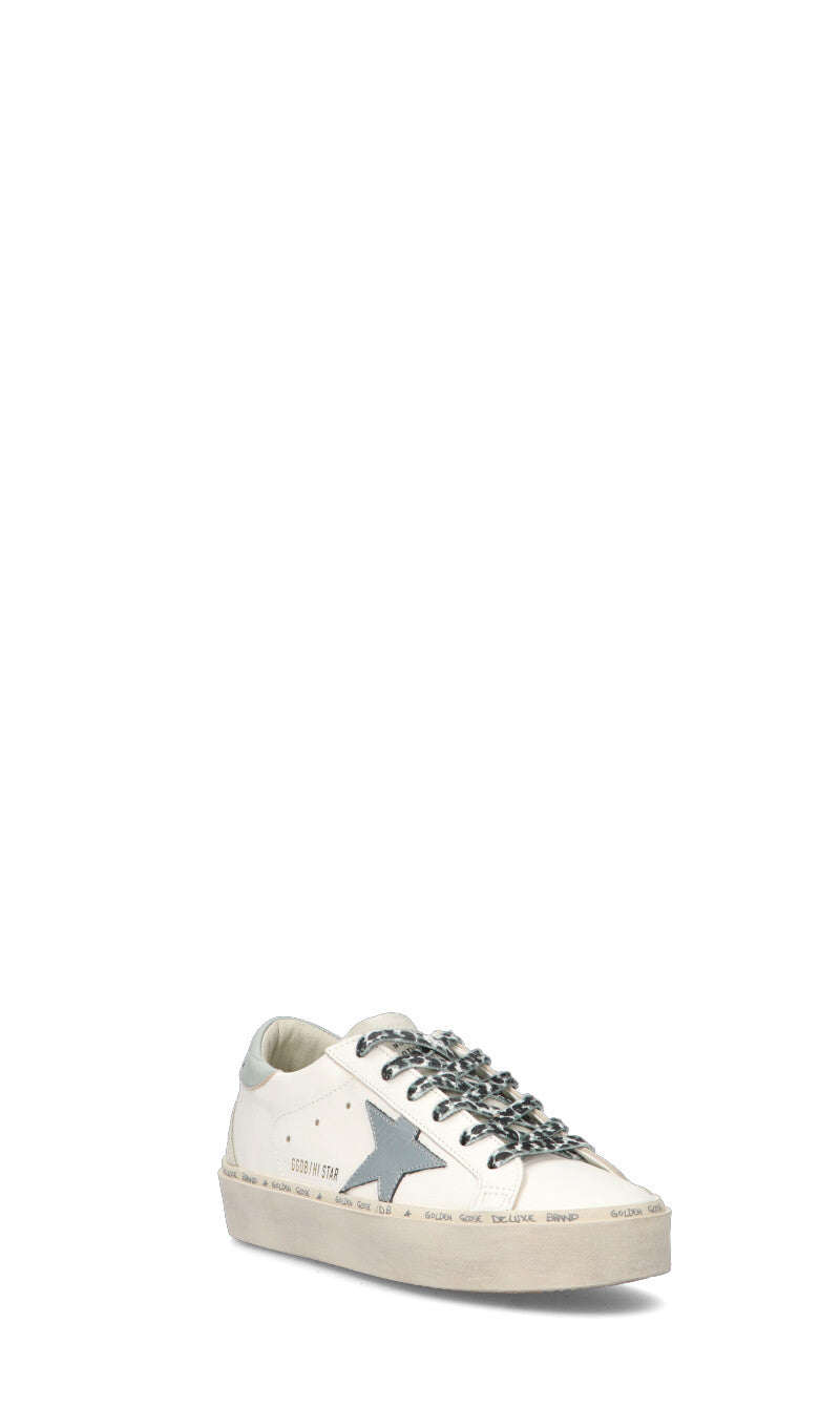 GOLDEN GOOSE HI STAR Sneaker donna bianca in pelle