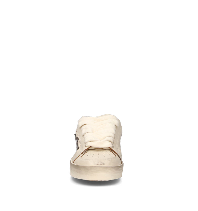 GOLDEN GOOSE STARDAN Sneaker donna bianca in pelle