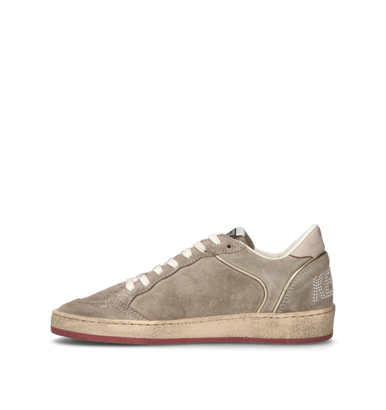 GOLDEN GOOSE BALL STAR DOUBLE QUARTER Sneaker donna grigia
