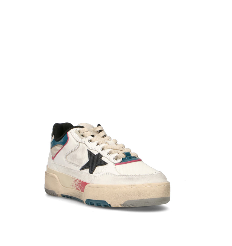 GOLDEN GOOSE FORTY2 Sneaker donna bianca in pelle