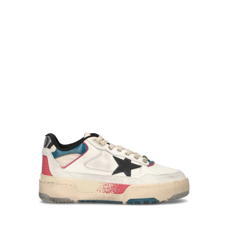 GOLDEN GOOSE FORTY2 Sneaker donna bianca in pelle